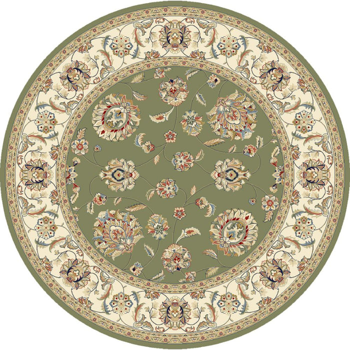 Traditional Design Da Vinci Round Rug Size: 240x240cm- Rugs Direct