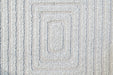 Modern Luxurious textured Light Grey Trentino Rug - Rugs Direct