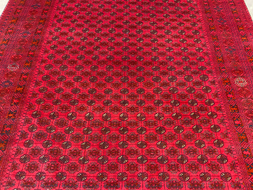 Vintage Persian Hand Knotted Square Turkman Rug  Size:  249cm x 202cm - Rugs Direct