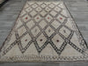 Vintage Tribal Moroccan Atlas Rug Beni Ouarain Size: 286 x 197cm-Moroccan Rug-Rugs Direct