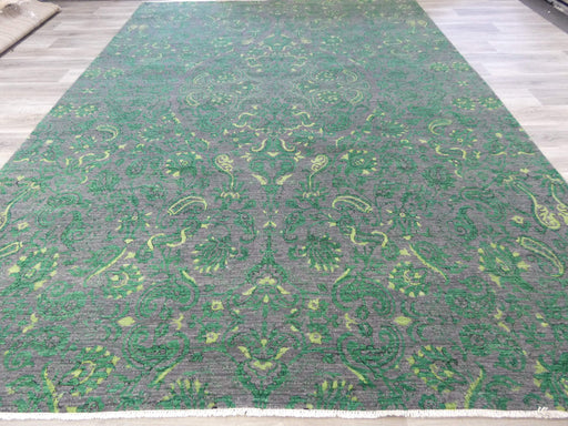 Afghan Hand Knotted Choubi Rug Size: 372 x 278cm-Afghan Rug-Rugs Direct