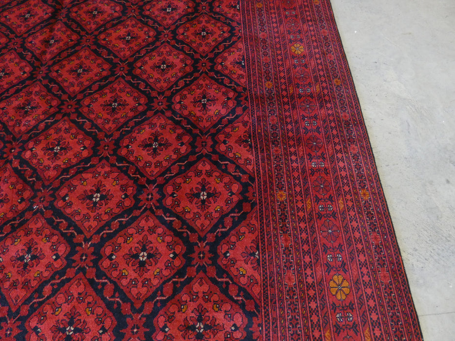 Afghan Hand Knotted Khal Mohammadi Rug Size: 300 x 391cm - Rugs Direct