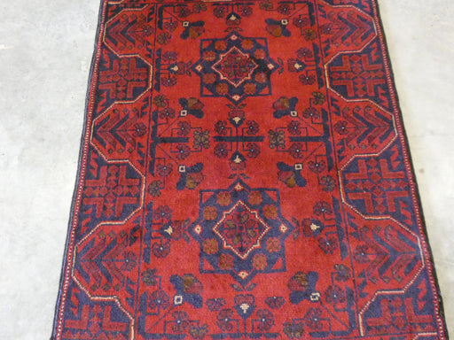 Afghan Hand Knotted Khal Mohammadi Rug Size: 76x120 cm - Rugs Direct