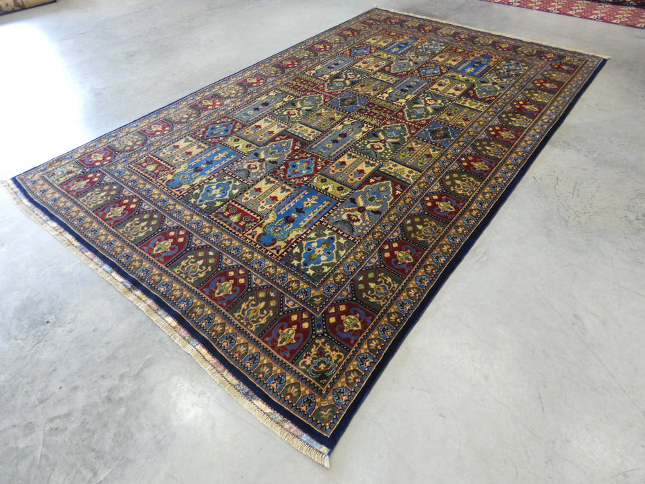 Afghan Hand Knotted Roshnai Merino Wool Rug Size: 200cm x 330cm - Rugs Direct