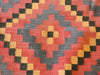 Afghan Hand Made Hazara Ghalmori Kilim Rug Size: 360 x 457cm - Rugs Direct
