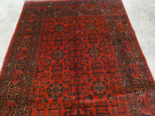 Afghan Hand Knotted Khal Mohammadi Rug Size: 204 x 149 cm - Rugs Direct