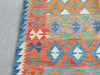 Afghan Hand Made Choubi Kilim Rug Size: 251 x 178cm - Rugs Direct