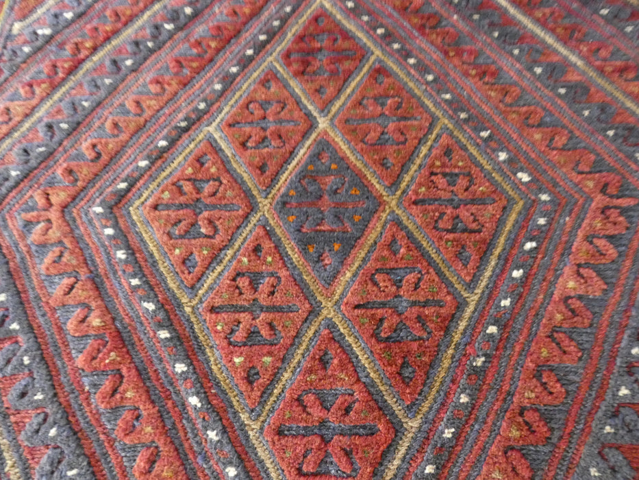 Excellent Handmade Oriental Mashwani Kilim Rug Size: 130 x 118cm - Rugs Direct