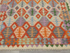 Afghan Hand Made Choubi Kilim Rug Size: 241 x 184cm - Rugs Direct