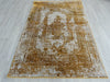 Warm Yellow Colour Overdyed Design Rug - Rugs Direct