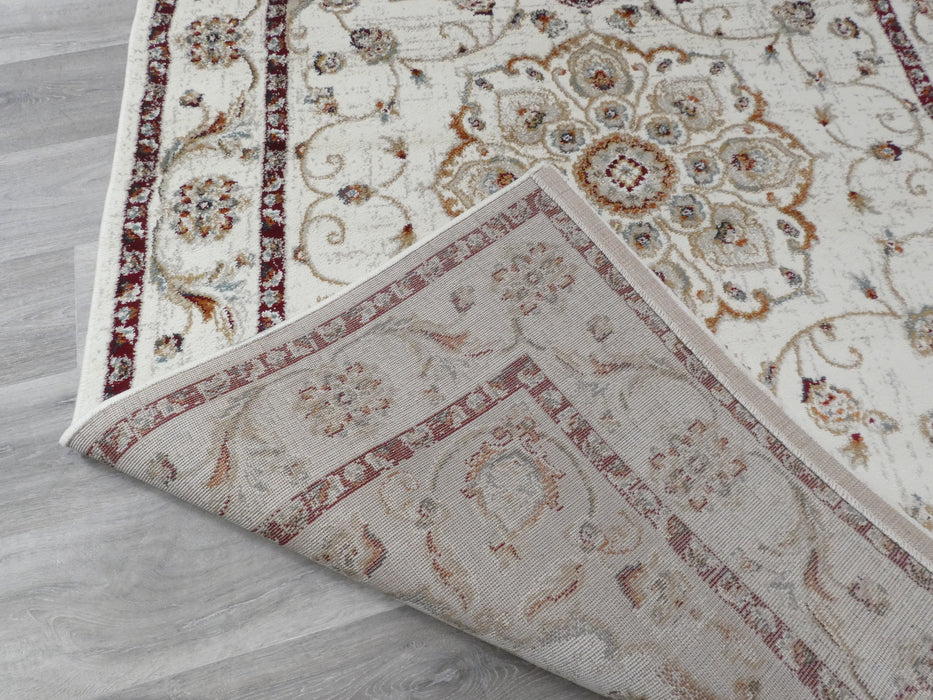 Traditional Design Cream Colour Rug - Rugs Direct