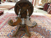 Antique Wooden Round Table - Rugs Direct