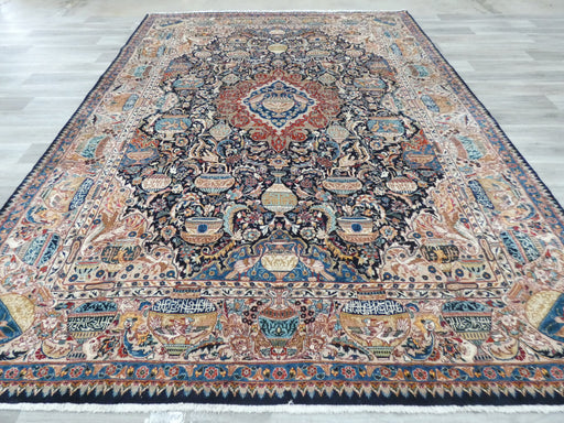 Persian Hand Knotted Kashmar Rug- Rugs Direct 