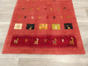 Authentic Persian Hand Knotted Gabbeh Rug Size: 118 x 80cm- Rugs Direct 