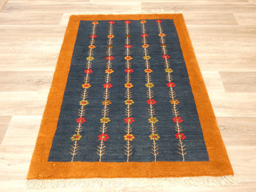 Authentic Persian Hand Knotted Gabbeh Rug Size: 152 x 98cm- Rugs Direct 