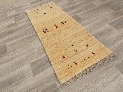 Authentic Persian Hand Knotted Gabbeh Rug RunnerSize: 194 x 78cm- Rugs Direct