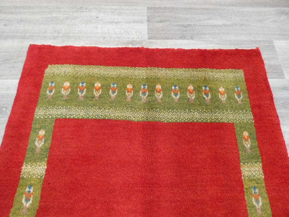 Authentic Persian Hand Knotted Gabbeh Rug Size: 148 x 99cm- Rugs Direct