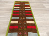 Authentic Persian Hand Knotted Gabbeh Rug Size: 116 x 43cm- Rugs Direct