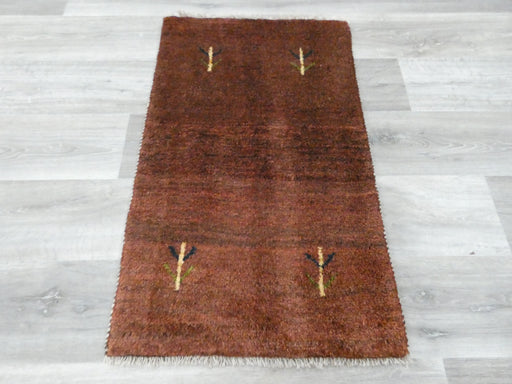 Authentic Persian Hand Knotted Gabbeh Rug Size: 95 x 59cm- Rugs Direct