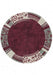 Modern Round Infinity Rug Size: 200 x 200cm - Rugs Direct