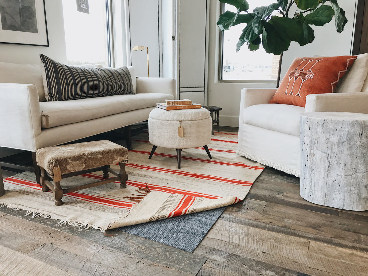 Wool Rugs on Wooden Floors NZ | Underlay & Slip Prevention — Rugs Direct