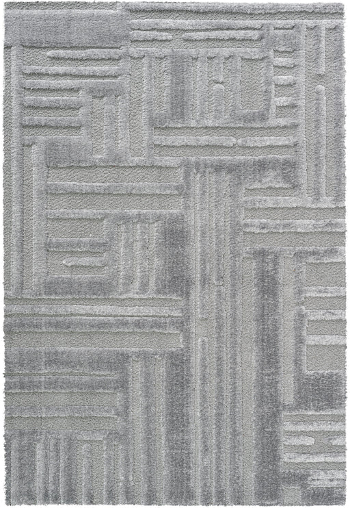 Luxurious Textured Contemporary Design Limba Rug (13010-5171) Size: 240 x 340cm - Rugs Direct