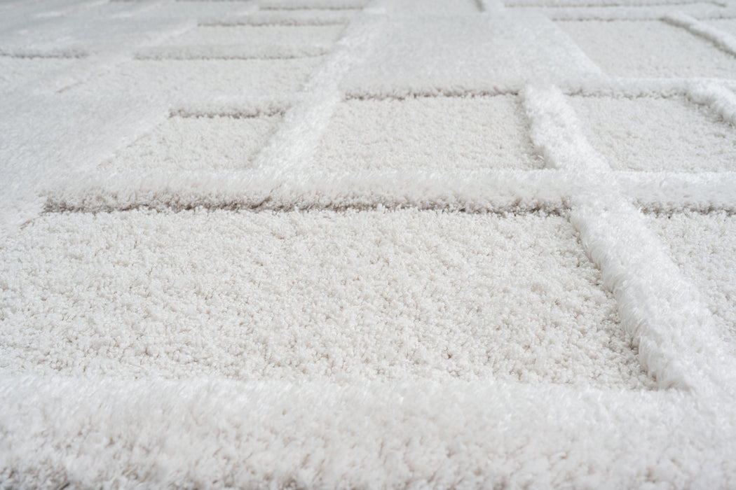 Luxurious Textured Contemporary Design Limba Rug (13015-6191) Size: 160 x 230cm - Rugs Direct