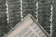 Luxurious Textured Modern Sage Green Masai Rug (14002-4363) - Rugs Direct