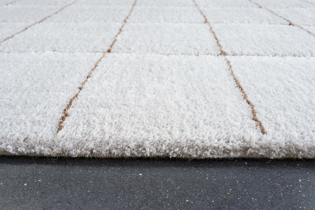 Luxurious Textured Modern Design Masai Rug (14038-6212) Size: 240 x 300cm- Rugs Direct