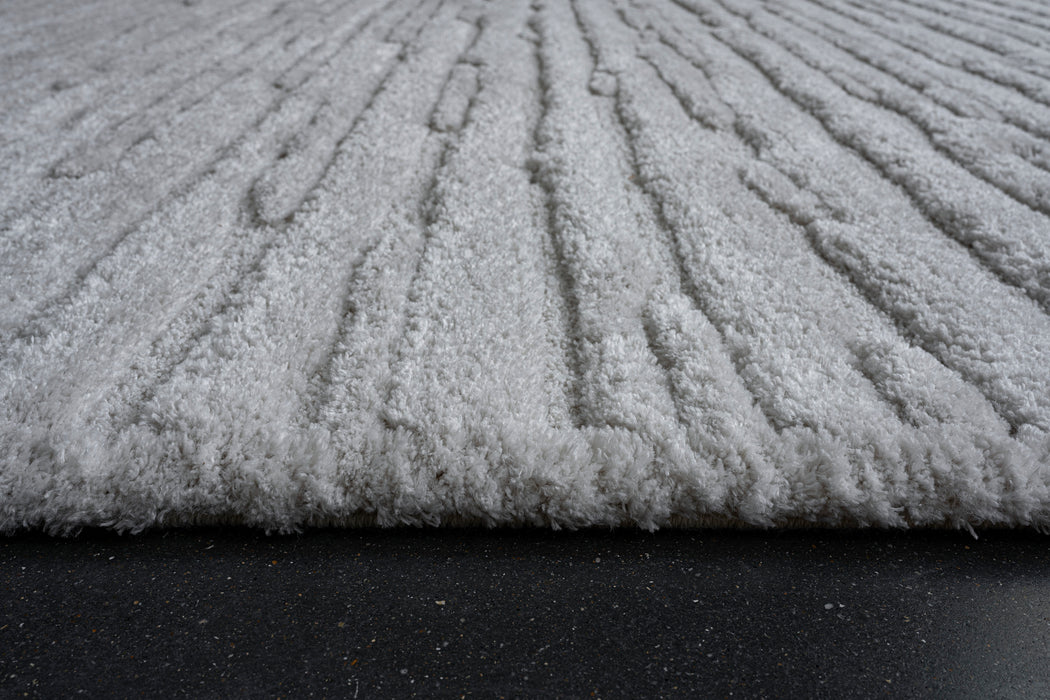 Luxurious Textured Modern Design Masai Rug (14048-6191) Size: 240 x 340cm - Rugs Direct