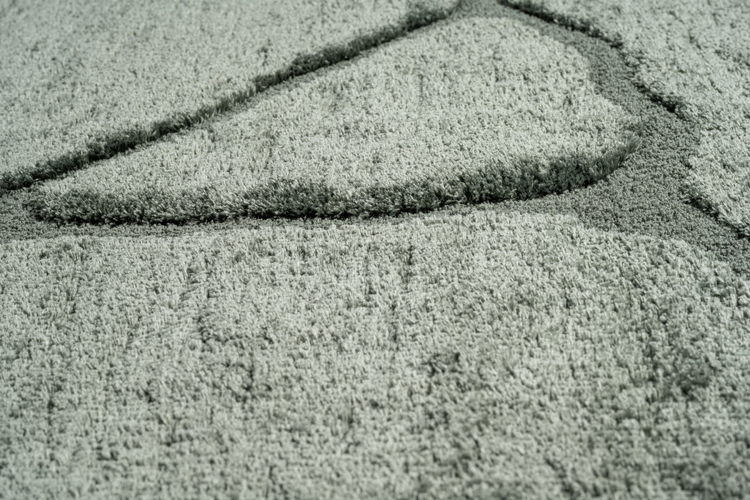 Luxurious Textured Modern Design Masai Rug Size: 200 x 290cm (14067-4373) - Rugs Direct