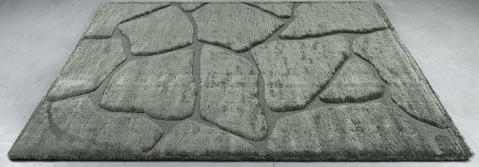 Luxurious Textured Modern Design Masai Rug Size: 200 x 290cm (14067-4373) - Rugs Direct