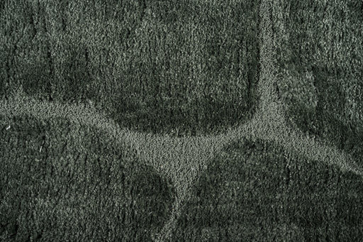 Luxurious Textured Modern Design Masai Rug Size: 200 x 290cm Rounded Rectangle  (14067-4373) - Rugs Direct