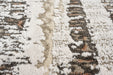 Linea Ivory & Mocha Birch Bark Abstract Rug (20014-6131) - Rugs Direct