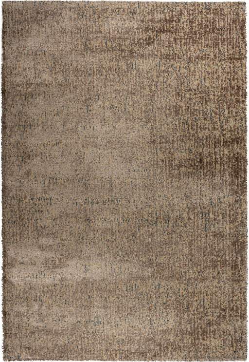 Linea Warm Taupe & Mocha Ribbed Textured Area Rug (20020-5121) - Rugs Direct