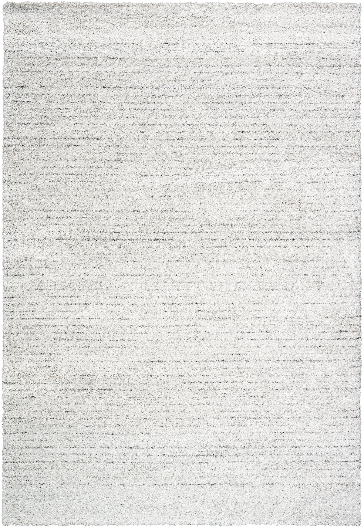 Thick Modern White Abrash Design Rug (23264-6474) — Rugs Direct