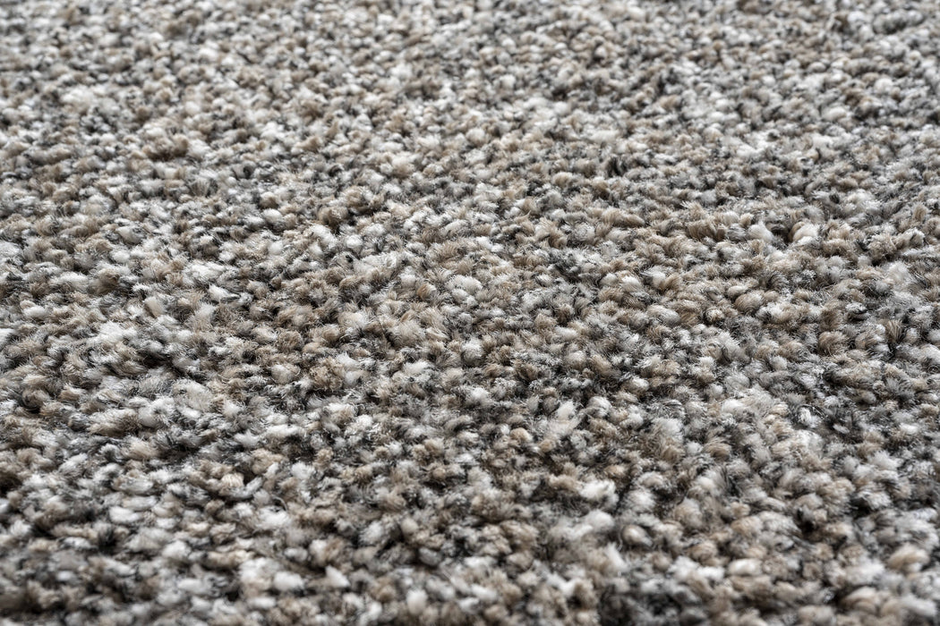 Mehari Round Shaggy Rug (23500-3272) Size: 160 x 160cm- Rugs Direct