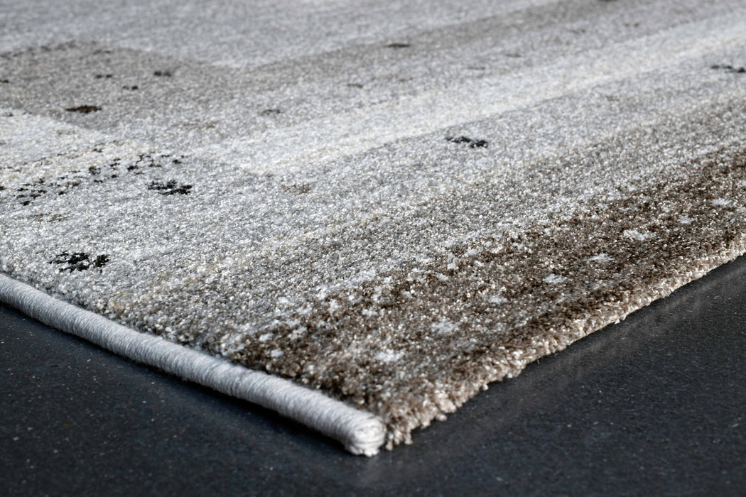 Neutral Tones Gabbeh Style Nomad Rug (26002-5242)- Rugs Direct