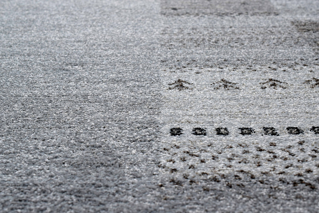 Neutral Tones Gabbeh Style Nomad Rug (26002-5242)- Rugs Direct