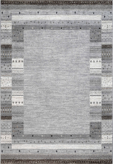 Neutral Tones Gabbeh Style Nomad Rug (26002-5242)- Rugs Direct