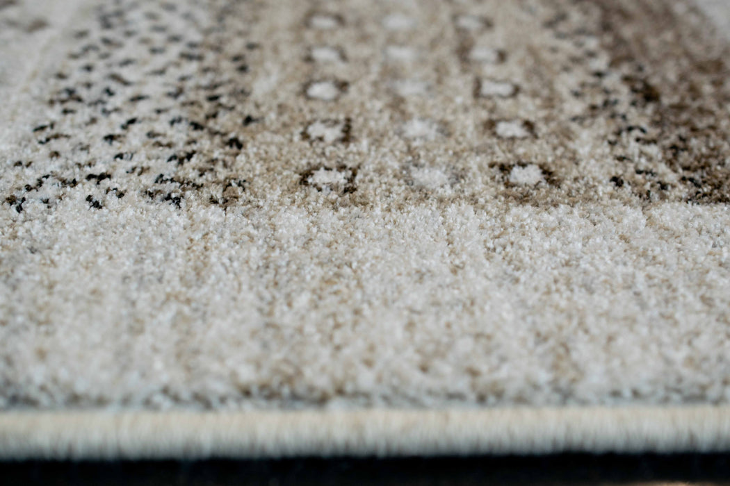 Neutral Grey Gabbeh Style Nomad Rug (26048-6262)- Rugs Direct