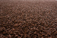 Twilight Shaggy Mocha Brown Colour Pebble Shape Rug Size: 160 x 230cm (39001-8822)- Rugs Direct