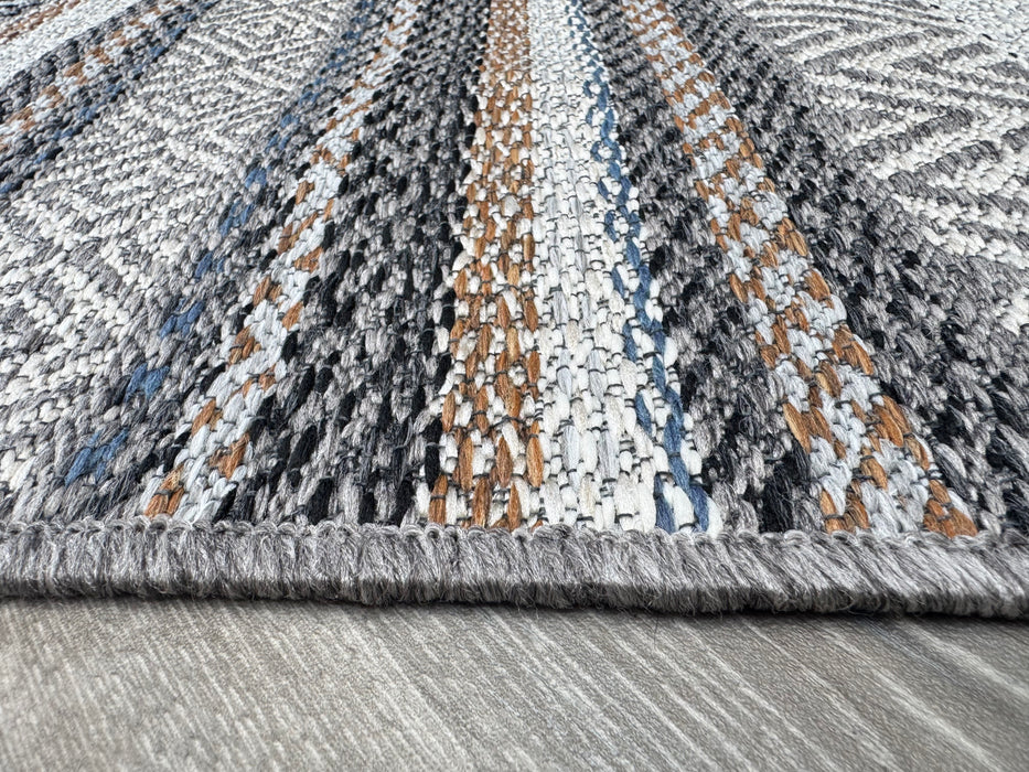 Brighton Indoor/Outdoor Flatweave Hallway Runner 100cm x Cut to order (98738-3043)