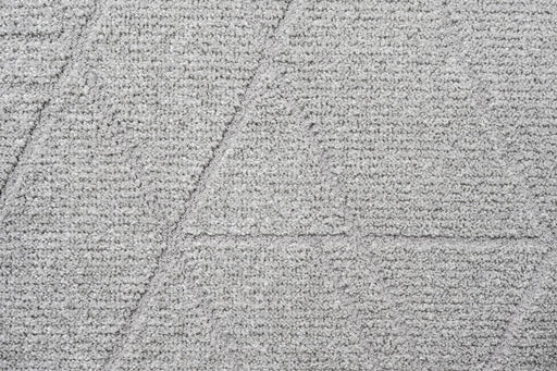 Modern Geometric Luxurious Textured Trentino Rug (41018-2121) Size: 240 x 340cm - Rugs Direct