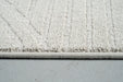 Contemporary Minimalist Arch Line Textured Trentino Oval Rug (41061-6161) Size: 160 x 230cm - Rugs Direct