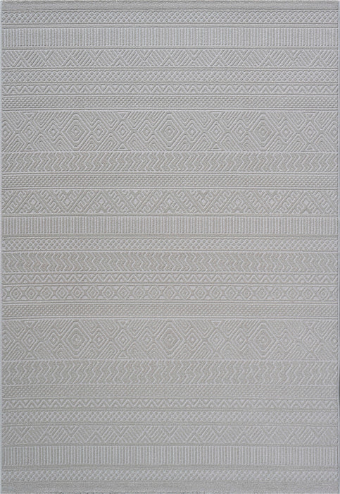 Luxurious Tribal Pattern Textured Trentino Rug (41062-6161) Size: 160 x 230cm - Rugs Direct