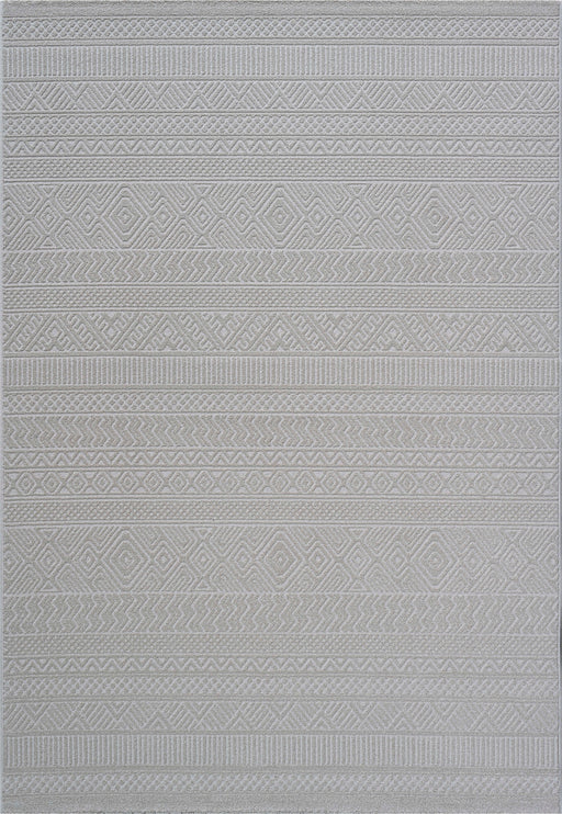 Luxurious Tribal Pattern Textured Trentino Rug (41062-6161) Size: 160 x 230cm - Rugs Direct