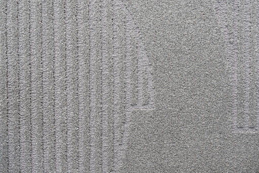 Abstract Geometric Pattern Luxurious Textured Trentino Rug (41067-2121) - Rugs Direct