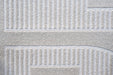 Abstract Geometric Pattern Luxurious Textured Trentino Rug (41067-6161)-Rugs Direct