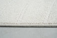 Contemporary Curved Line Textured Trentino Trapezoid Shape Rug Size: 160 x 230cm (41077-6161) - Rugs Direct